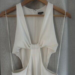 White jumpsuit